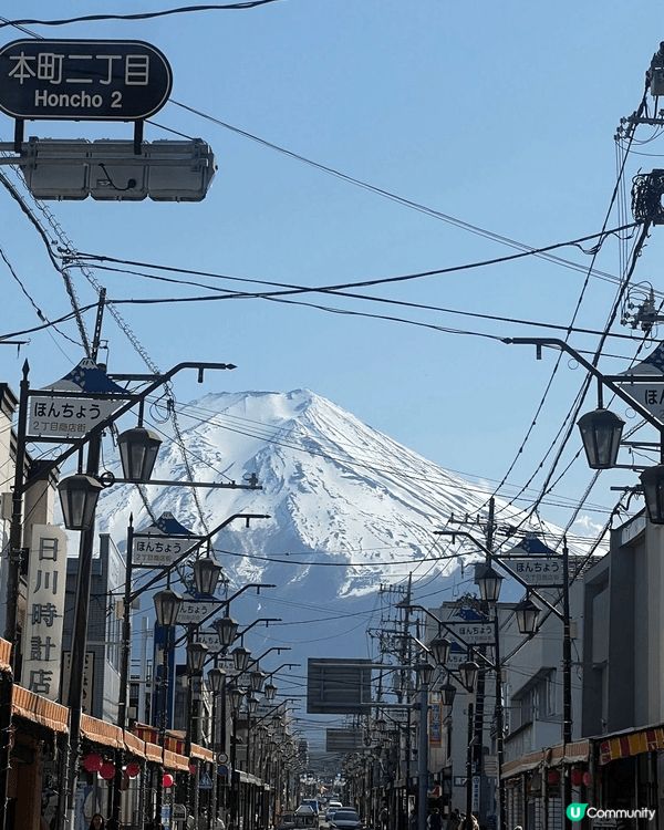 有人話去睇富士山去五次,可能只有一兩次見到。天公造美,我既兩...