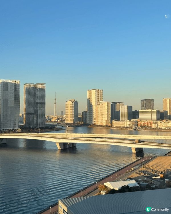 東京灣絕對係一個度假嘅好地方，望住超級無敵大海景，同東京嘅美...
