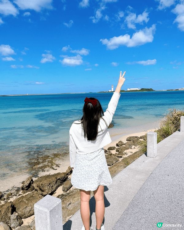 日本沖繩之旅😍天氣真係超級好，見到藍天白雲，心情都特別靚！仲...