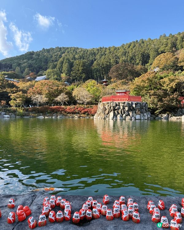 勝尾寺位於大阪箕面市山中，古剎有1300年歷史，被稱「勝運之...
