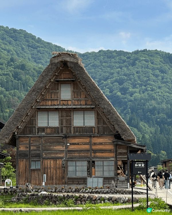 夏天去白川鄉根本是神仙級的避暑體驗！2025 年的 8 月，...