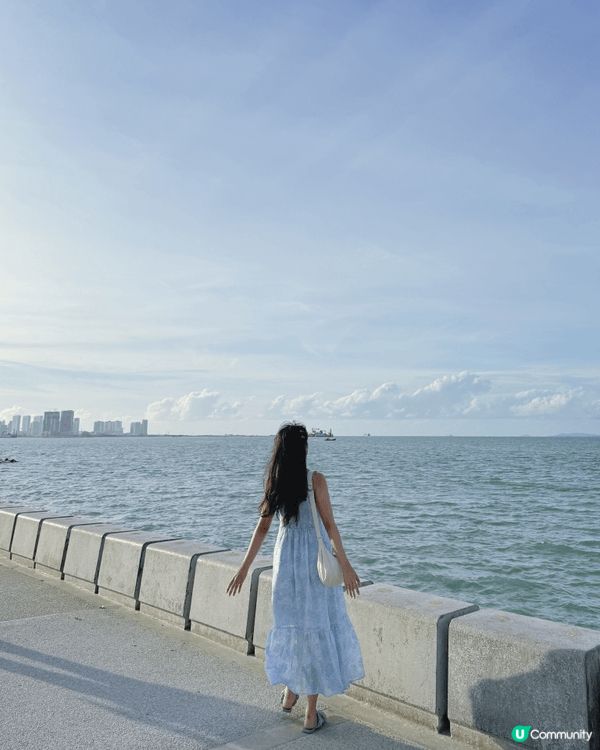 在Penang 的其中一天，升旗山，海邊走走，cafe ho...