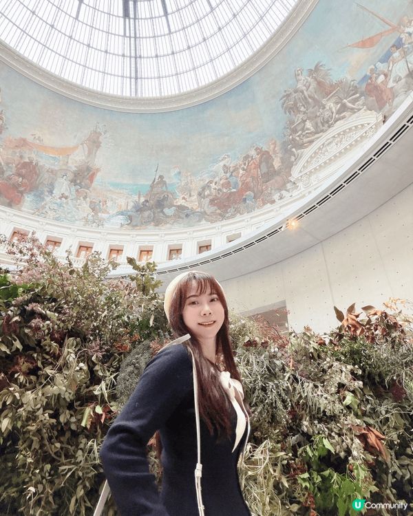 走進巴黎當代藝術館💗🇫🇷吸收一下文藝氣息！展館設在18世紀的...