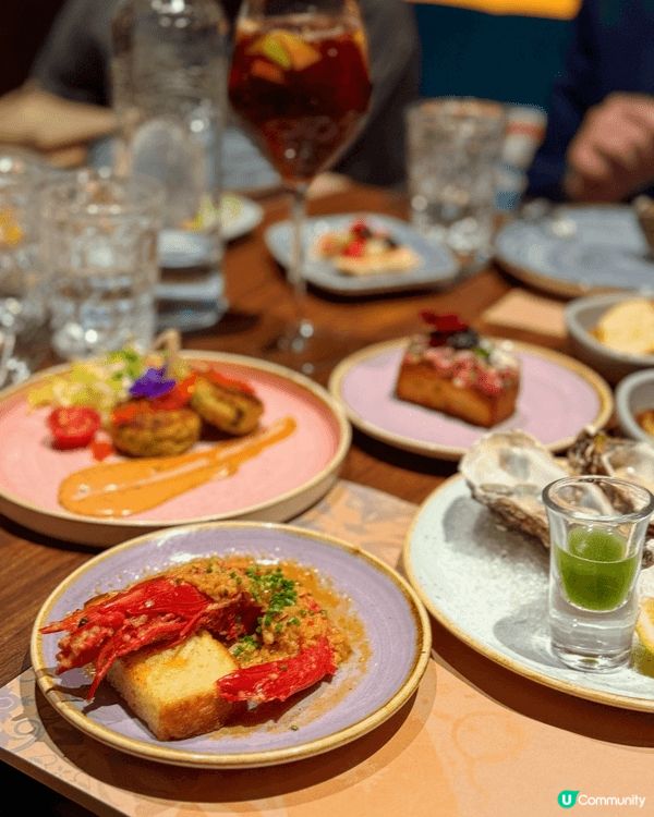 一餐飯竟然可以雙重享受😍