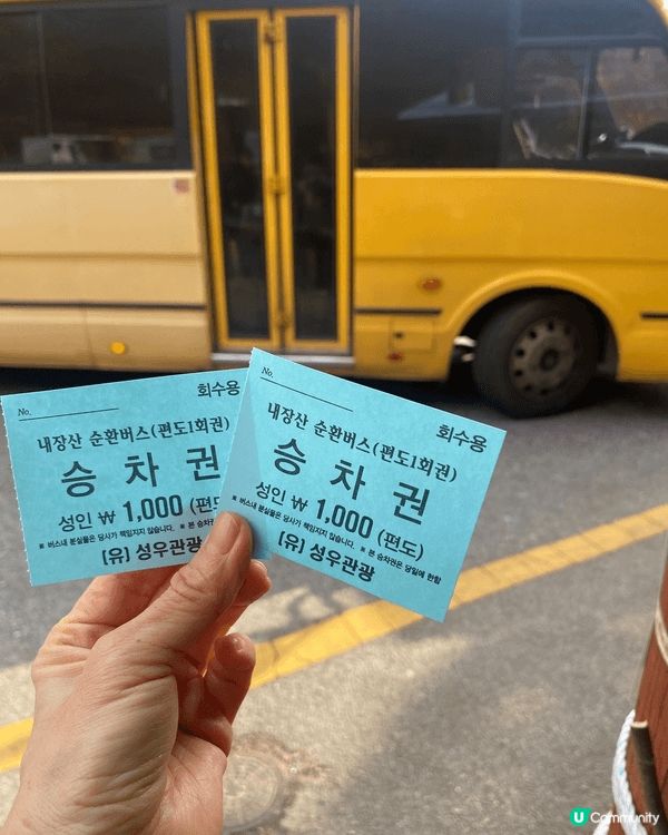 11月報團去了南韓內藏山欣赏紅葉美景，天氣比预期凍，幸好也能...