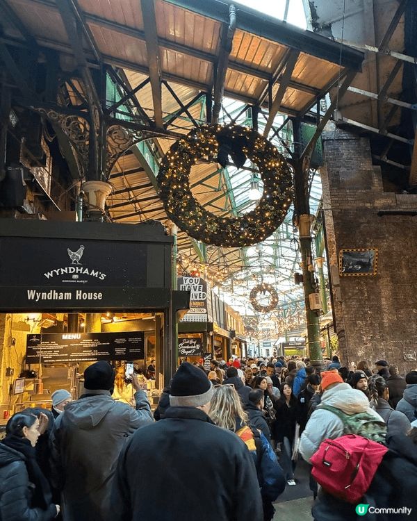 London is less Christmasy than...