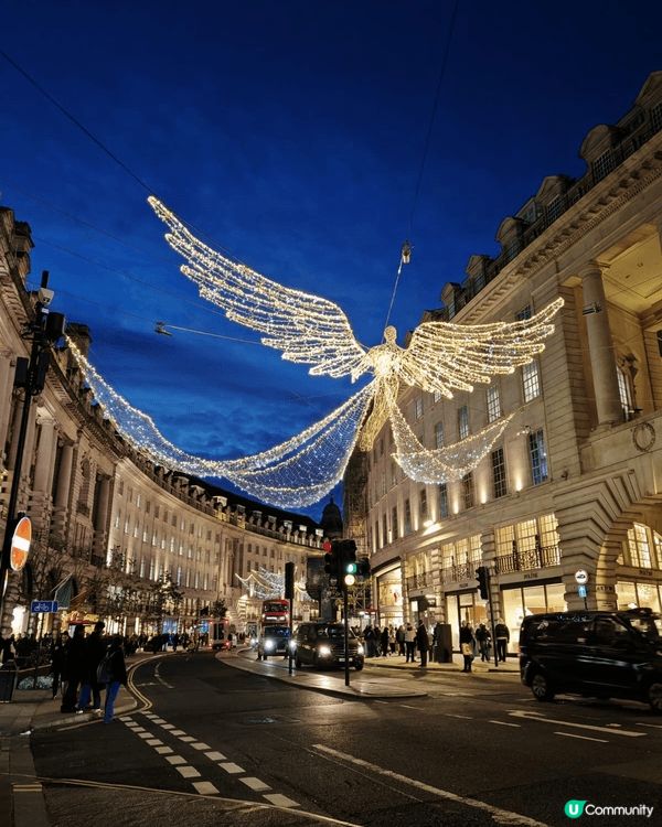 London is less Christmasy than...
