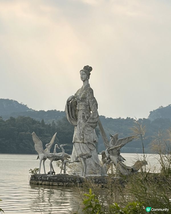 #北上度假計劃 ，跟朋友北上肇慶，坐船仟遊仙女湖，景色宜人，...