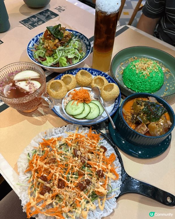 越式咖哩牛肋條配斑蘭椰香飯 ($88)