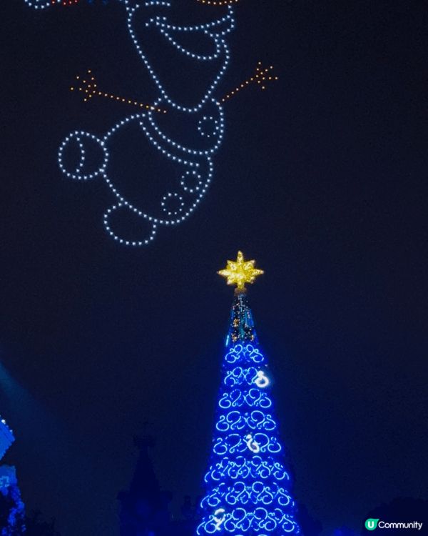 每年香港迪士尼都超有聖誕氣氛🧑‍🎄🎄❄️