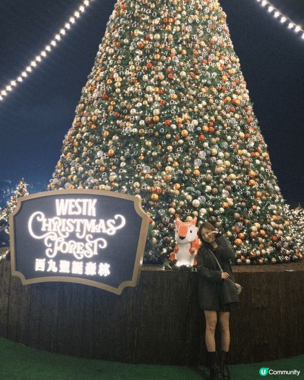 西九今年同樣好靚，依然有聖誕樹🎄雖然規模冇以往咁大，但有聖誕...