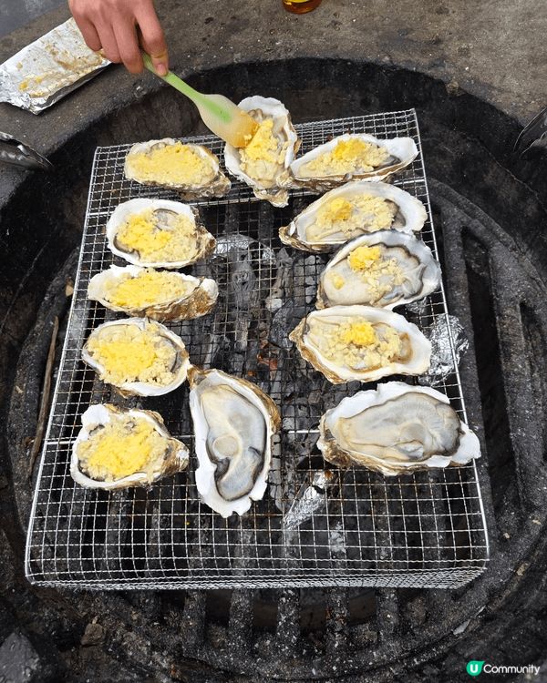 燒生蠔，大隻抵食！