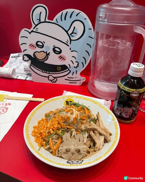 朗豪坊郎拉麵 chiikawa 聯乘 限定冷面 好食