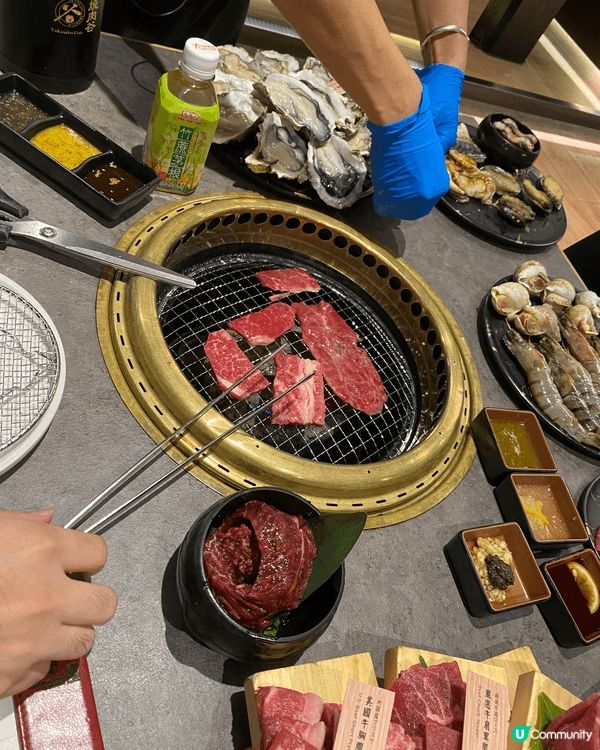 生日去左食燒牛放題