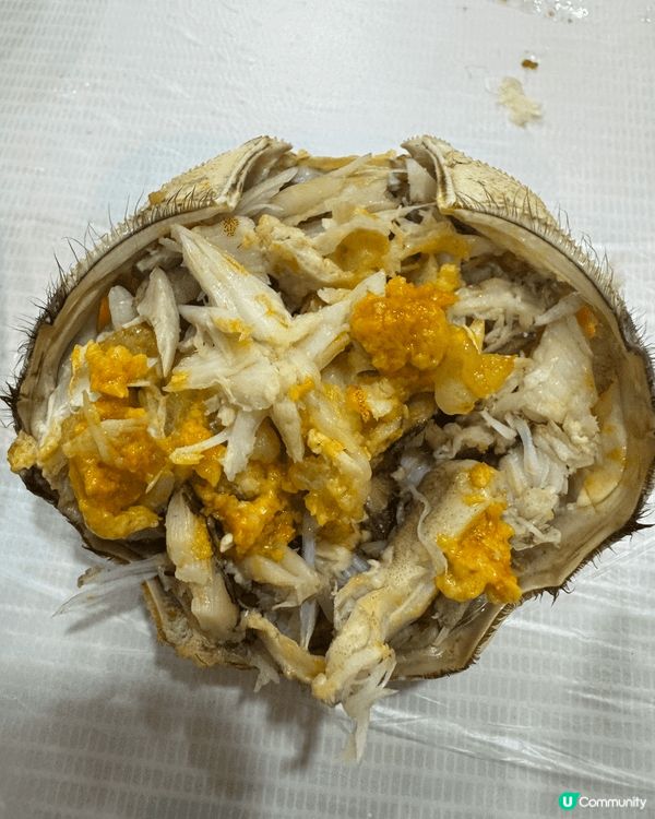 咁大個女都未食過10兩重嘅大大閘蟹，超級多高多肉好好味大滿足...