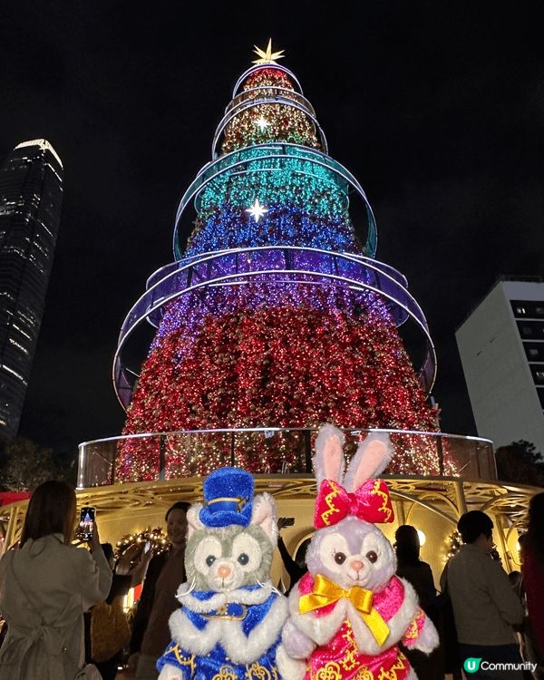 中環皇后像廣場及aia將會是今年最有聖誕氣氛的地點🙈