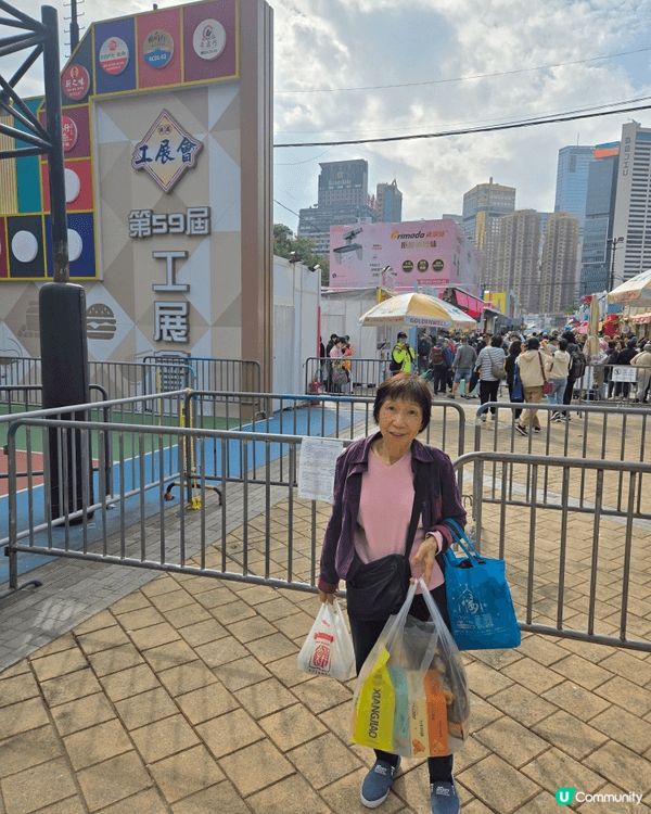 帶媽媽逛工展會