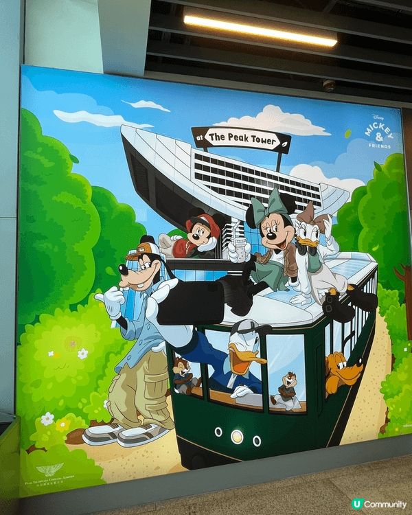 啱啱上個星期去咗山頂廣場，有好多Disney打卡位，Disn...