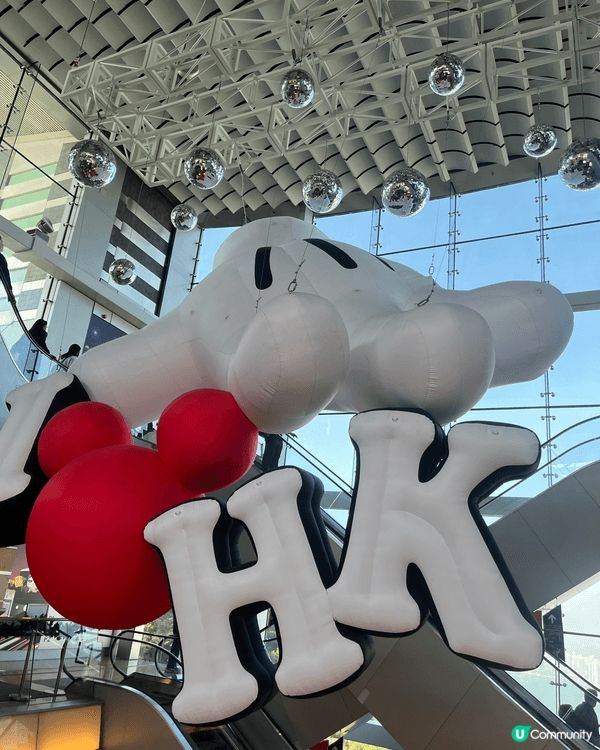 啱啱上個星期去咗山頂廣場，有好多Disney打卡位，Disn...
