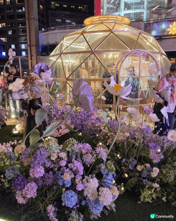 台北聖誕打卡熱點商場燈飾佈置和道地美食火鍋。