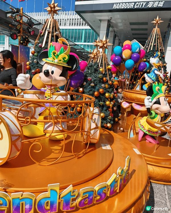 海港城是聖誕打卡好地方，這次主題是迪士尼，令到不用比入場費都...