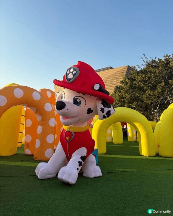 帶小朋友西九藝術公園大草坪，玩Merry Balloon P...