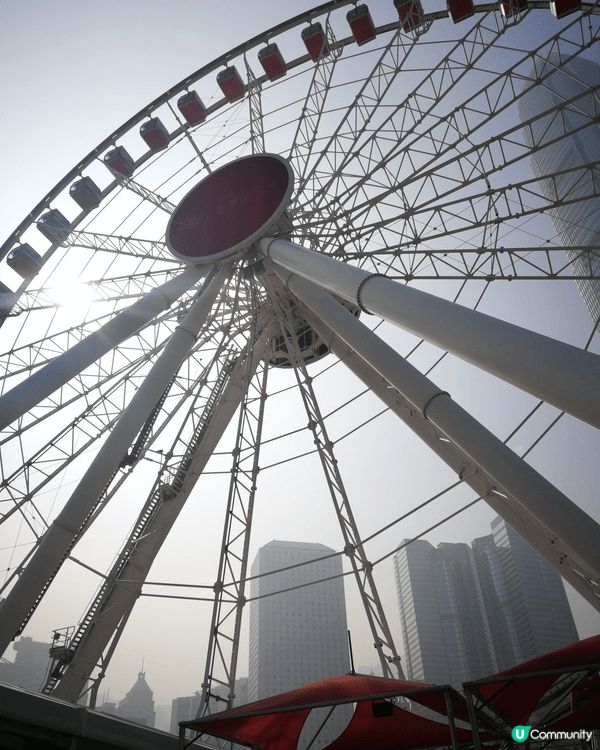 中環摩天輪我覺得唔鐘意玩都可以玩一次