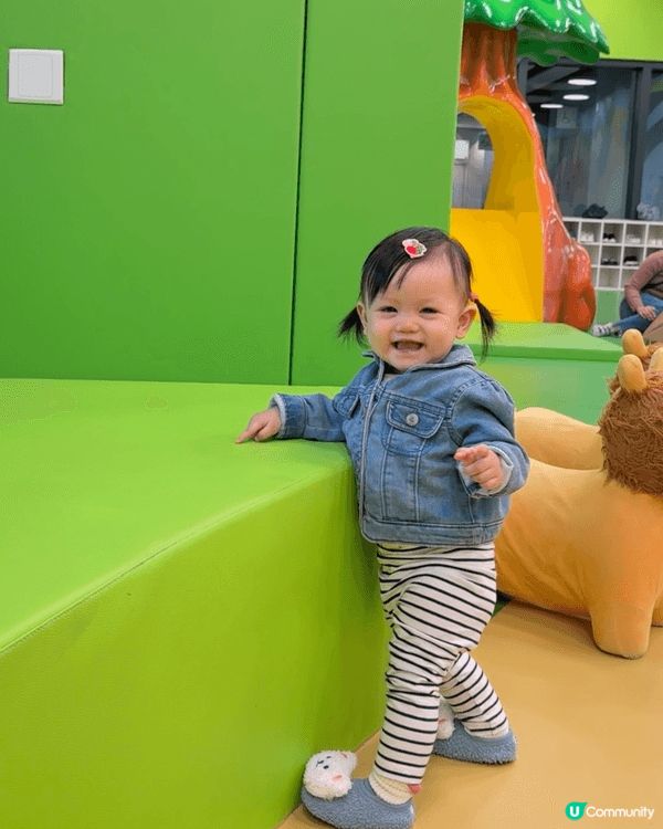 新開冇幾耐嘅馬仔坑體育館，入面嘅兒童遊樂場，暫時唔多人設施好...