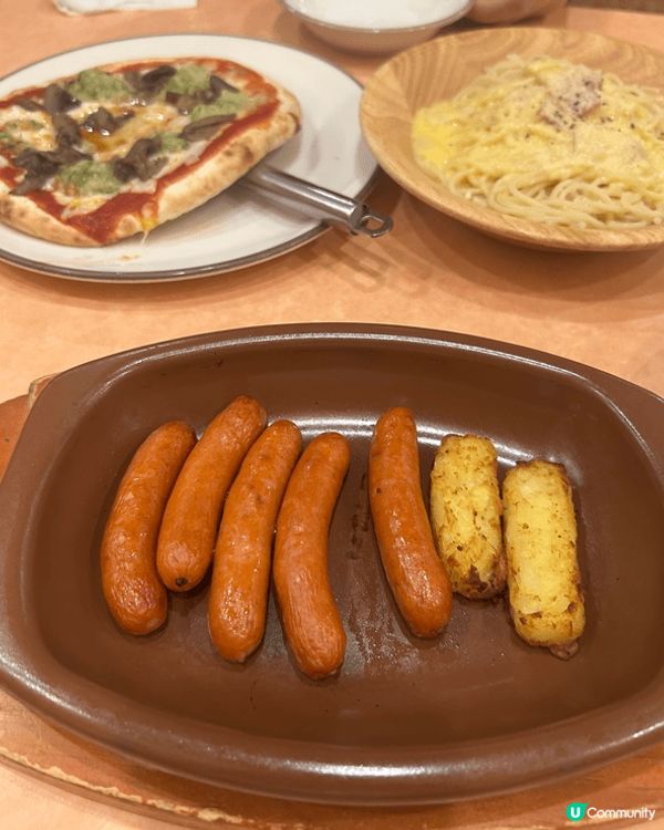 Saizeriya食飯香港算平，日本仲平，叫三樣嘢都係港紙6...