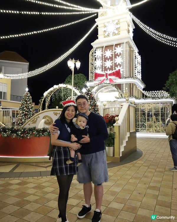聖誕節假期同老婆仔仔去左Discovery Bay, 天氣凍...