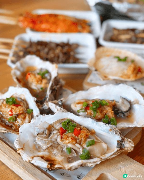 今日去咗將軍澳海旁附近一間串燒店，超好食，所以要分享，燒得啱...