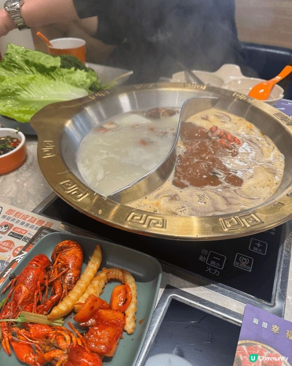 牛陣打邊爐🍲正，另外鯉魚門海洋味道非常好👍🏼