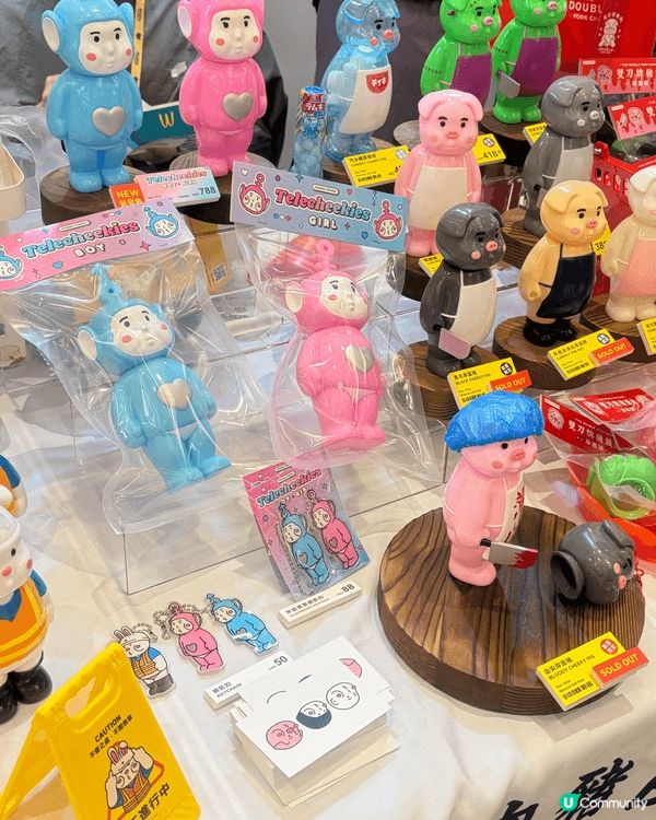 香港amazing toy show 眾多膠品玩具展出