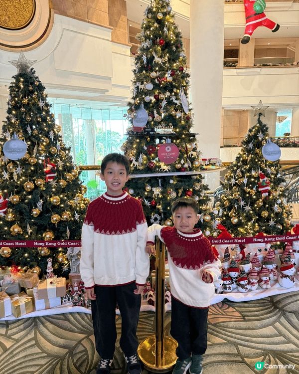 🎅🏻嘩！今個聖誕一定要去🏨香港黃金海岸酒店過一個充滿濃厚節日...