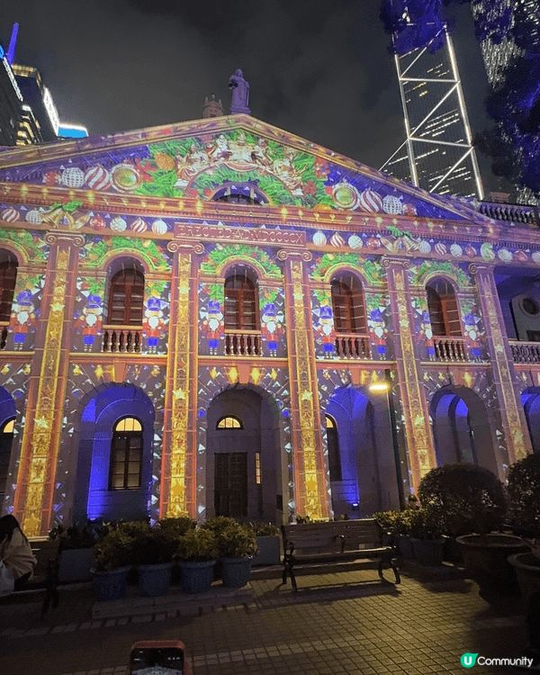 今個聖誕，挺值得大家來皇后像廣場打卡，範圍不算十分大，但有光...