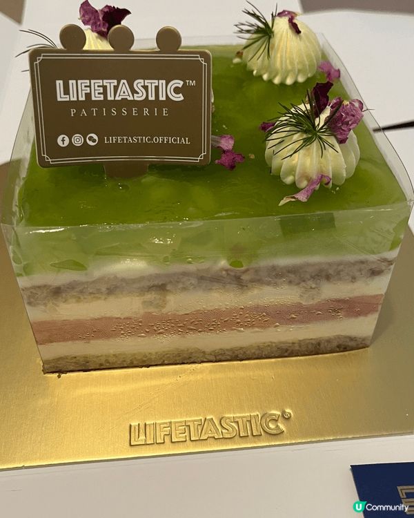 今年Lifetastic 推出的聖誕蛋糕，賣相精緻，又好味，...