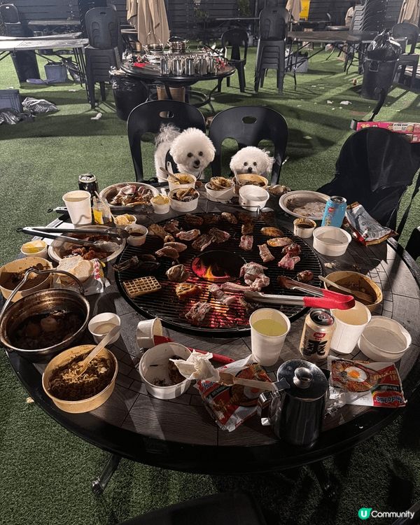 位於大埔大美督嘅自助任食燒烤，大個草地有充氣樂園，而且有好多...