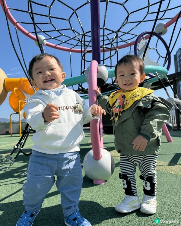 西沙go park ,地方大而且又多兒童設施，小朋友可以放電...