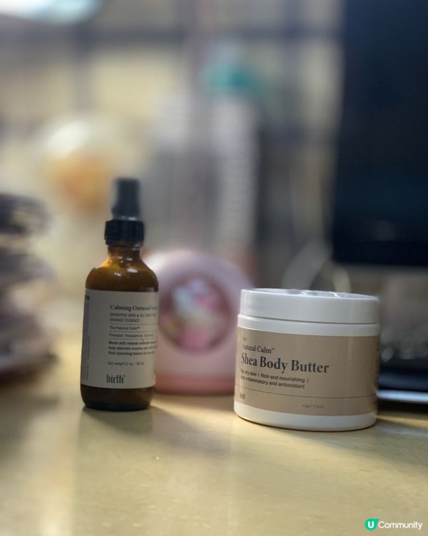 Birth 乳木果油潤膚霜 & 燕麥草本護膚精華