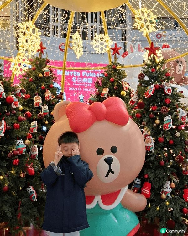 奧海城Funland有得同熊大打咭，又有小遊戲玩仲有精美禮品...