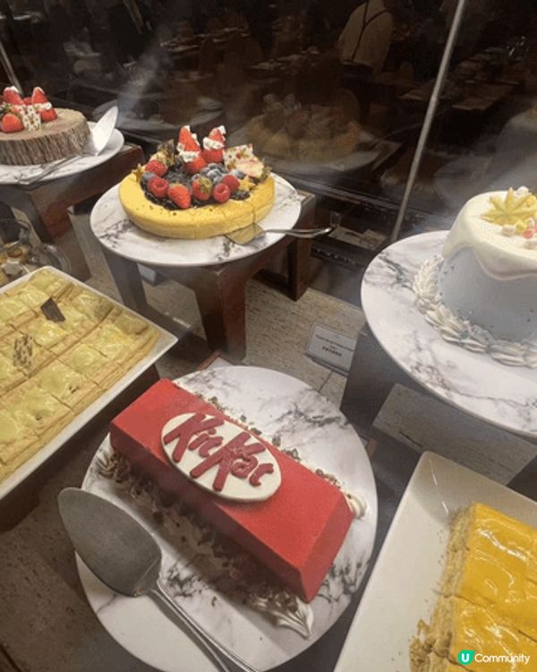 紅磡都會海逸酒店Buffet~ kitkat主題~ 有龍蝦,...