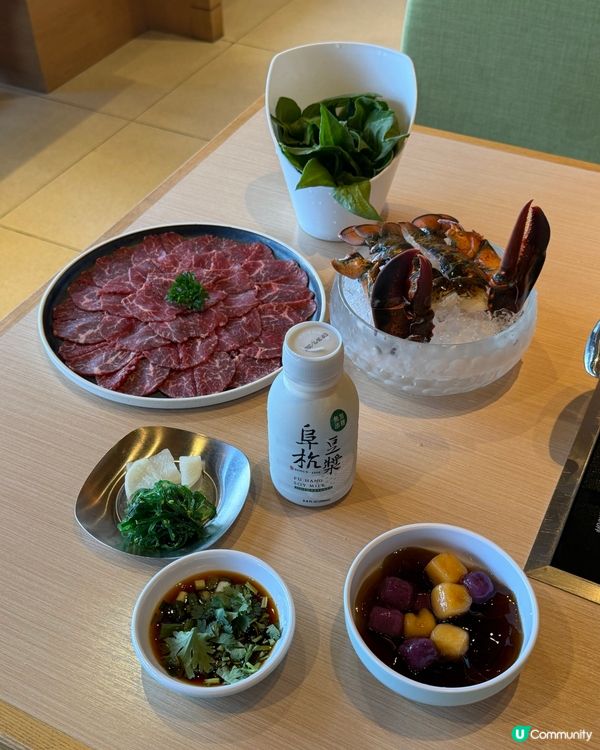 凍冰冰打邊爐🍲爆炒龍蝦湯底勁正🤤！