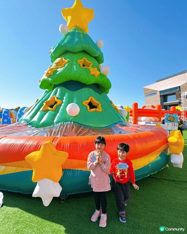 聖誕節去Merry Balloon 彈跳返夠本，仲有大量香港...