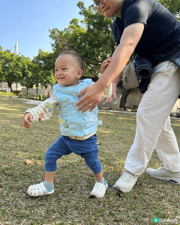 大埔海濱公園地方大 空氣清新 綠樹環繞 係一家大細的好去處