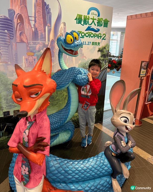 時代廣場13樓有有更多優獸大都會2的打卡位，人流仲唔多，唔洗...
