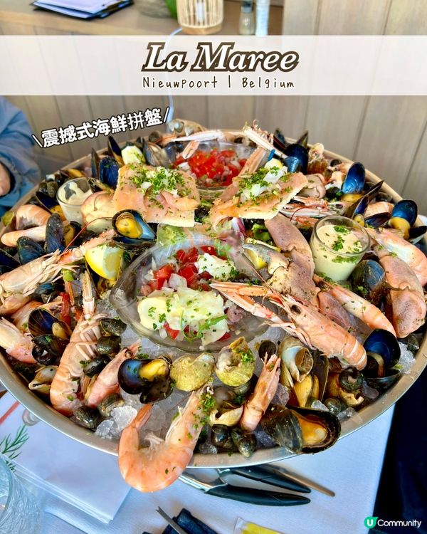 『比利時』去錯餐廳都咁好食😋？！｜震撼式海鮮拼盤🦀🦐