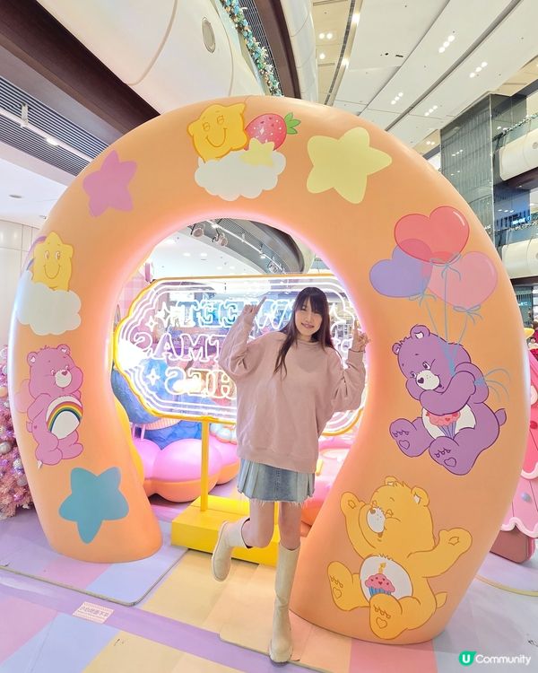 Carebear 聖誕夢幻佈置打卡一流