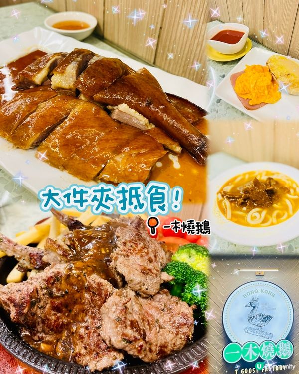 ⭐️大件夾抵食🥄一木燒鵝🪿