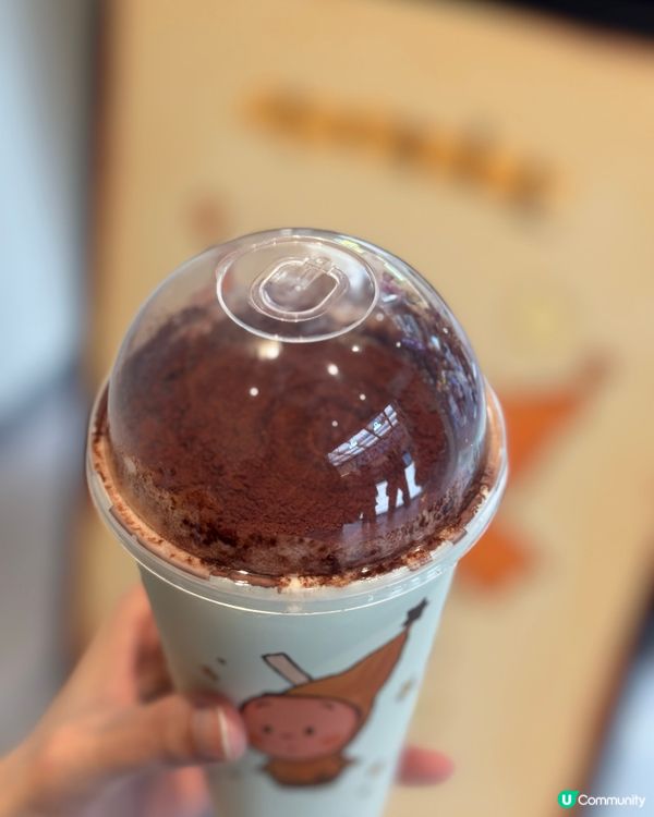 喜茶新品 提拉米蘇黑巧