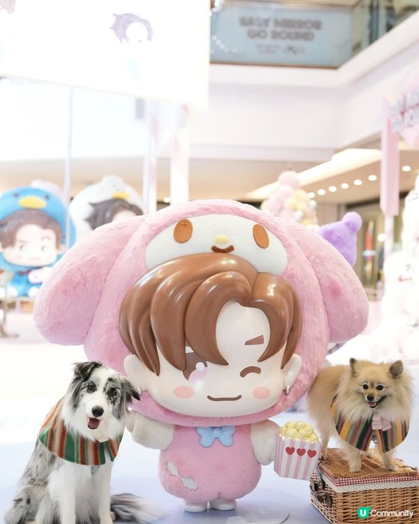 1.  又一城打卡！見唔到都支持！🥺💖